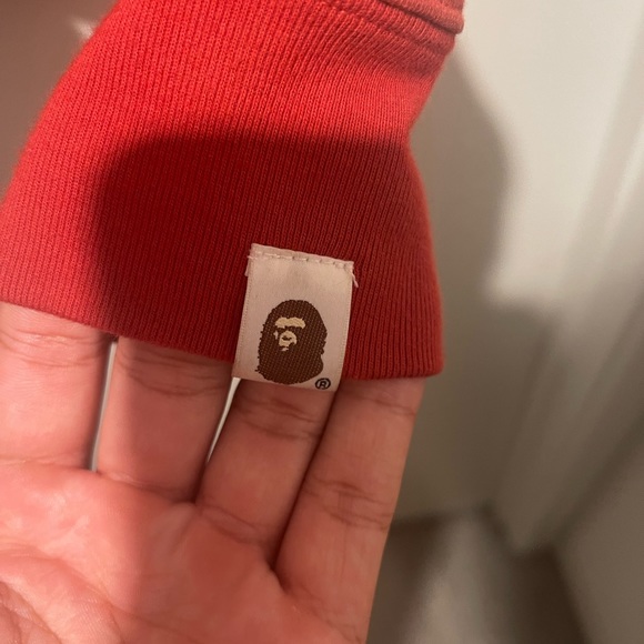 Bape red shark hoodie - Picture 3 of 6